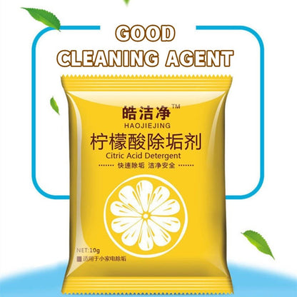 (READYSTOCK) Lemon Citric Acid Descaling Agent 10g Inner Container Multipurpose  Teapot Cleaning Remover Rust 柠檬柠檬酸除垢剂