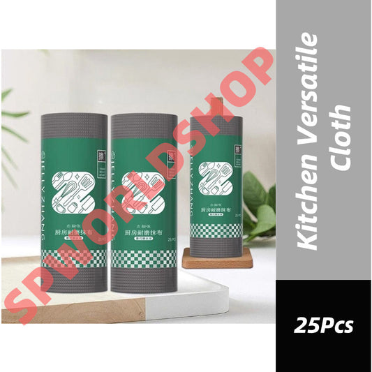 READY STOCK!!! 25PCS Kitchen Versatile Disposable Cleaning Cloth | Durable & Multi-Purpose Wipes 厨房多用途一次性清洁布 | 耐用多功能抹布