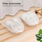 (READYSTOCK) Non Woven Shoe Bags Waterproof Drawstring Storage Bags Travel Storage Bags Dustproof Shoe Bag 无纺布防水鞋袋