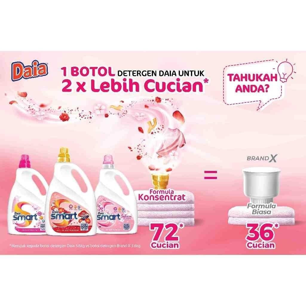 READY STOCK!!! Daia Smart All-In Softergent (3.2kg) 1 Box of 4 Pack