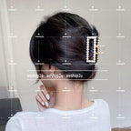 READY STOCK!!!Korean Pearl Hair Clip Hair Pin Hair Accessories Hairpin Hairclip 900 韩国网红ins珍珠发夹抓夹头发夹子后脑勺鲨鱼夹日系边夹发抓