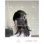 READY STOCK!!!Korean Pearl Hair Clip Hair Pin Hair Accessories Hairpin Hairclip 900 韩国网红ins珍珠发夹抓夹头发夹子后脑勺鲨鱼夹日系边夹发抓