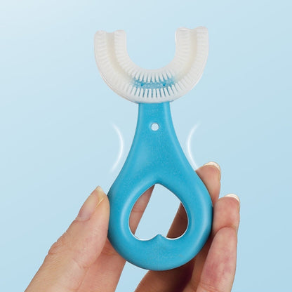 READY STOCK‼️ U-Shape Kids Toothbrush | Soft Silicone Brush for 2-6 / 6-12 Years 儿童U型牙刷 | 软硅胶刷头