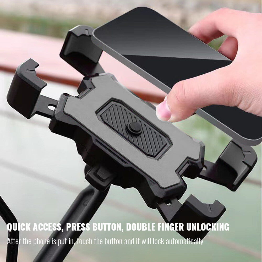 (READYSTOCK) Motorcycle Mobile Phone Stand Mount And  Mirror Phone Holder 360 Degree Rotation JY-012/JY-013 摩托车手机支架