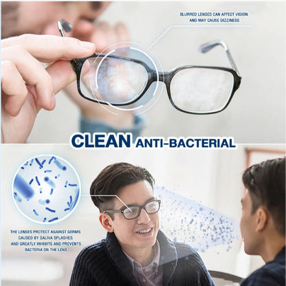 READY STOCK!!! Anti-Fog Wipes for Glasses | Lens Cleaning Wipes | Spectacle & Phone Screen Wipes 防雾眼镜湿巾 | 镜片清洁湿巾