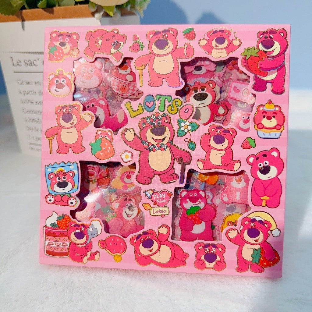 【READY STOCK】Sanrio Cute Cartoon 3D Bubble Sticker 2 Sheets | Pelekat 3D Kartun Sanrio | 三丽鸥可爱卡通