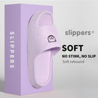 【ANTI-SLIP】Women’s Soft Cloud Slippers (B2024) | Lightweight Indoor Outdoor Sandals | Thick Sole Non-Slip Flip Flops | Selipar Perempuan 女士防滑拖鞋 踩屎感 浴室居家