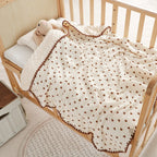 READY STOCK‼️ Newborn Baby Blanket | 100% Cotton | Soft & Skin-Friendly | 100*100cm | 新生儿纯棉盖毯 | 柔软亲肤