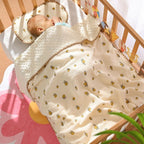READY STOCK‼️ Newborn Baby Blanket | 100% Cotton | Soft & Skin-Friendly | 100*100cm | 新生儿纯棉盖毯 | 柔软亲肤