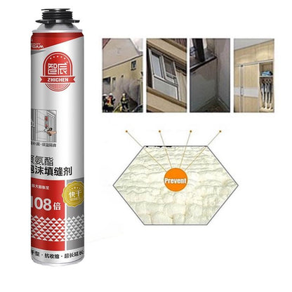 【READY STOCK】PU Foam Spray | Polyurethane Expanding Foam Filler | Waterproof Insulation Gap Filler Spray 聚氨酯泡沫填缝剂