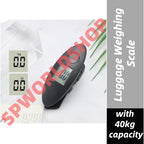 (READYSTOCK) Luggage Weighing Scale Portable Hanging Weight Scale Alat Penimbang Beg Berat 40kg 便携式行李称