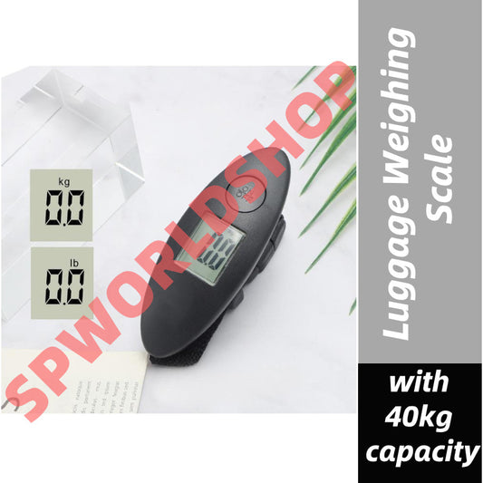 (READYSTOCK) Luggage Weighing Scale Portable Hanging Weight Scale Alat Penimbang Beg Berat 40kg 便携式行李称