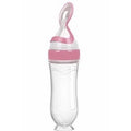 Baby Squeeze Feeder Bottle (A-0055) | Silicone Cereal Rice Paste Feeder | Soft Food Supplement Spoon | Botol Penyusuan Bayi 婴儿米糊喂养瓶 硅胶挤压式 辅食神器