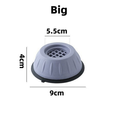 【READY STOCK】1Pcs/4Pcs Washing Machine Base | Universal Fridge & Appliance Base | Anti-Slip Shockproof Stand 洗衣机脚垫