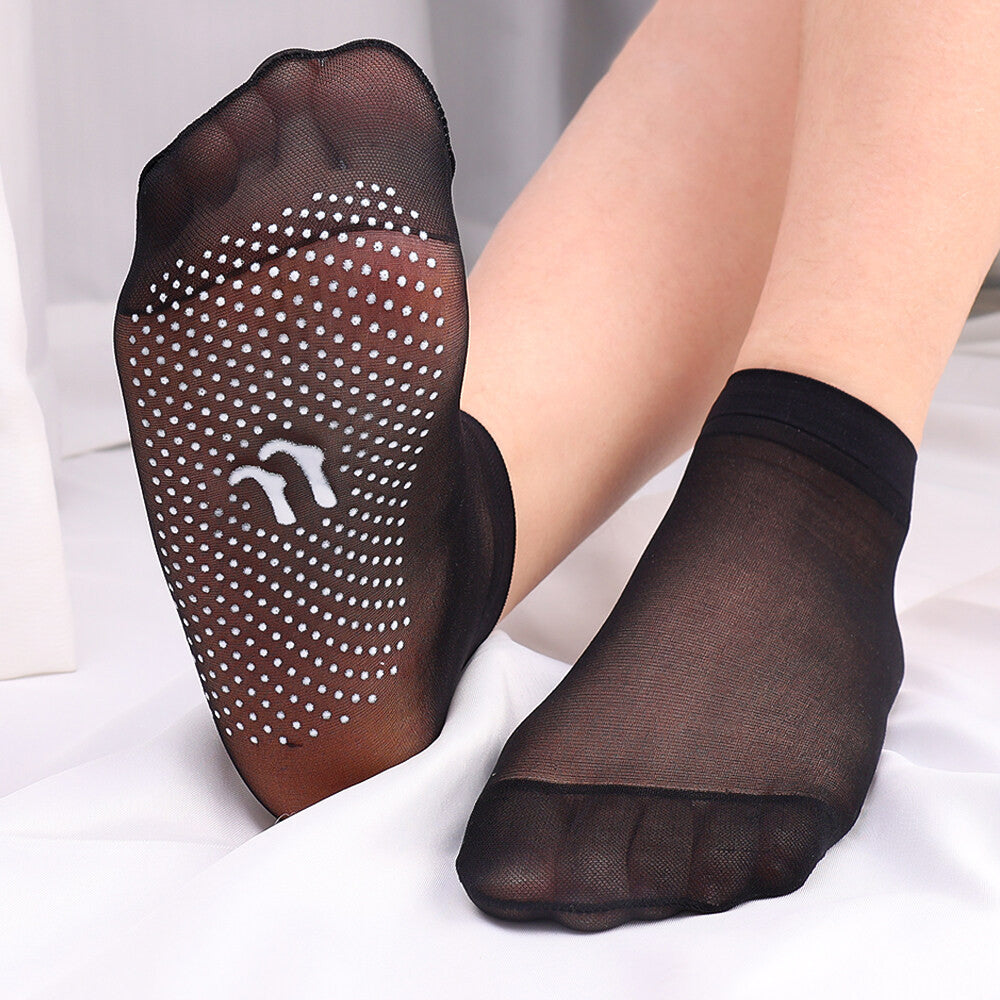 【READY STOCK】Women’s Viscose Nylon Stockings | Anti-Snag Short Socks | Stokin Wanita | 女士粘纤防勾丝袜