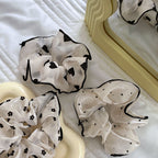 French Chiffon Elastic Hair Scrunchie Large Fairy For Women Fashion Elastic Hair Band-DG4Y