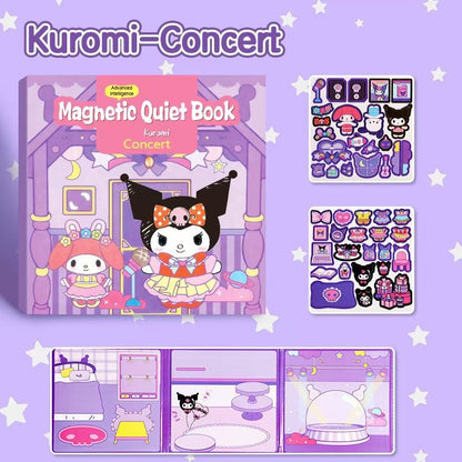 【READY STOCK】Magnetic Quiet Book | Montessori Educational Book | Learning Activity Puzzle Game for Toddlers 磁力安静书AJS-002