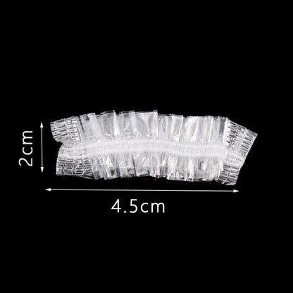 READY STOCK!!! 100PCS Disposable Ear Care Protector Covers Shower Caps For Ears Clear 透明防水浴帽 耳罩