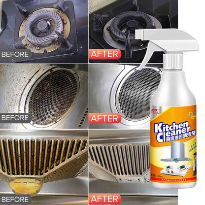 DUER Kitchen Cooktop Cleaner Oil Dirt Detergent Cleaner Multi-Purpose Spray 500ml 厨房油污清洁剂