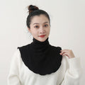 FN08 CHIC COLLAR | 女款高领假领：百搭针织/蕾丝材质 | 适配毛衣、衬衫与连衣裙 Women's High-Neck False Collar | Versatile Layered Look Accessory