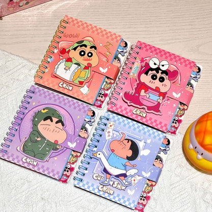 【READY STOCK】Cute Cartoon Portable Notebook | Mini Pocket Journal | Kawaii Stationery for School & Office 可爱卡通记事本