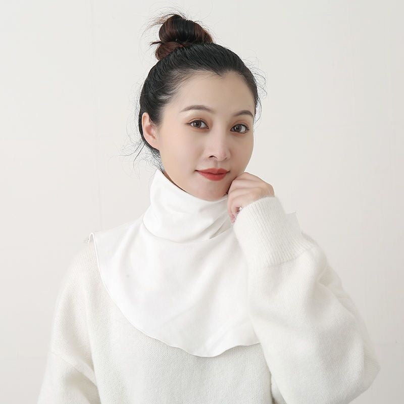 FN08 CHIC COLLAR | 女款高领假领：百搭针织/蕾丝材质 | 适配毛衣、衬衫与连衣裙 Women's High-Neck False Collar | Versatile Layered Look Accessory