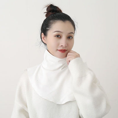 【READY STOCK】Women's High Neck False Collar – Stylish Layered Look for Sweaters, Blouses & Dresses FN08 女款高领假领子