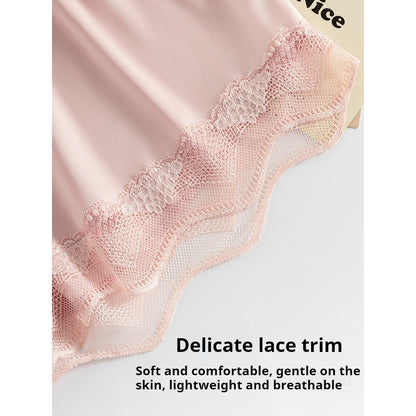 【READY STOCK】Lace Safety Shorts – Anti-Exposure Undershort, Breathable Inner Pants for Skirts & Dresses A710 蕾丝防走光安全裤