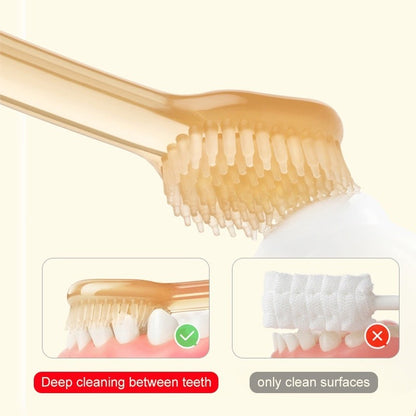 【READY STOCK】Baby Silicone Toothbrush Tongue Cleaner Finger Toothbrush Infant Oral Care Berus Gigi Bayi Lembut 婴儿硅胶牙刷