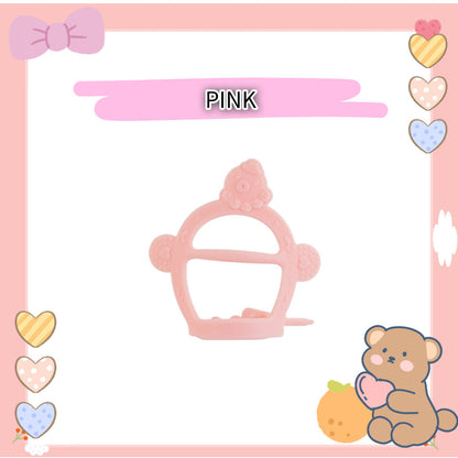 【READY STOCK】Silicone Baby Teether (BPA Free & Soft) | Gigitan Bayi Silikon Selamat | 婴儿硅胶牙胶