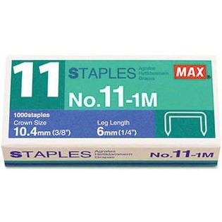 Max Staples No.11-1M 100% Genuine MAX Product MADE IN JAPAN No.11-1M Staple