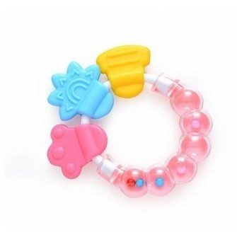 【READY STOCK】Silicone Baby Teether (BPA Free & Soft) | Gigitan Bayi Silikon Selamat | 婴儿硅胶牙胶