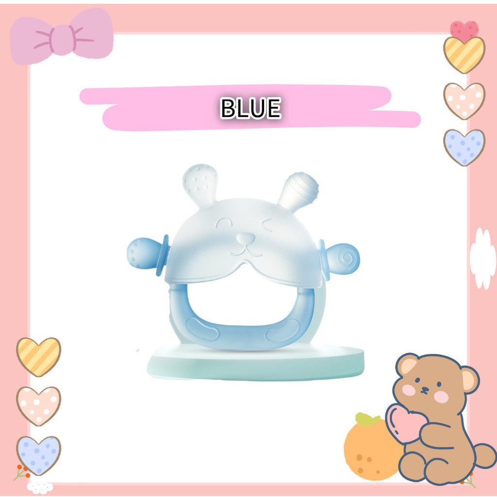 【BPA-FREE】Silicone Baby Teether (Soft & Safe) | Infant Teething Toy for Gum Relief | Gigitan Bayi Silikon Selamat 婴儿硅胶牙胶 磨牙棒 缓解牙龈酸痛