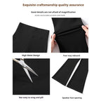 Women’s Flare Shark Pants (C850/C910) | High Waist Tummy Control | High-Elasticity Bootcut Yoga Leggings | Seluar Wanita 女士高腰喇叭裤 鲨鱼裤 提臀显瘦 微喇叭