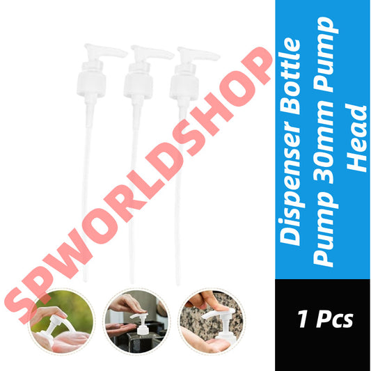 Dispenser Bottle Pump 30mm Pump Head Alcohol Liquid Detergent Disinfect Sabun liquid Hand Wash