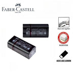 【Buy10Free2】Faber-Castell Black Dust-Free Eraser 1pek=12pcs #Faber-Castell#Black #Dust-Free #Eraser -E187049