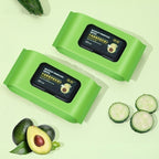 (READYSTOCK) Makeup Remover Premium Wipes Deep Cleansing Moisturising Wipes Cotton 12Pcs/60Pcs/80Pcs 卸妆湿巾