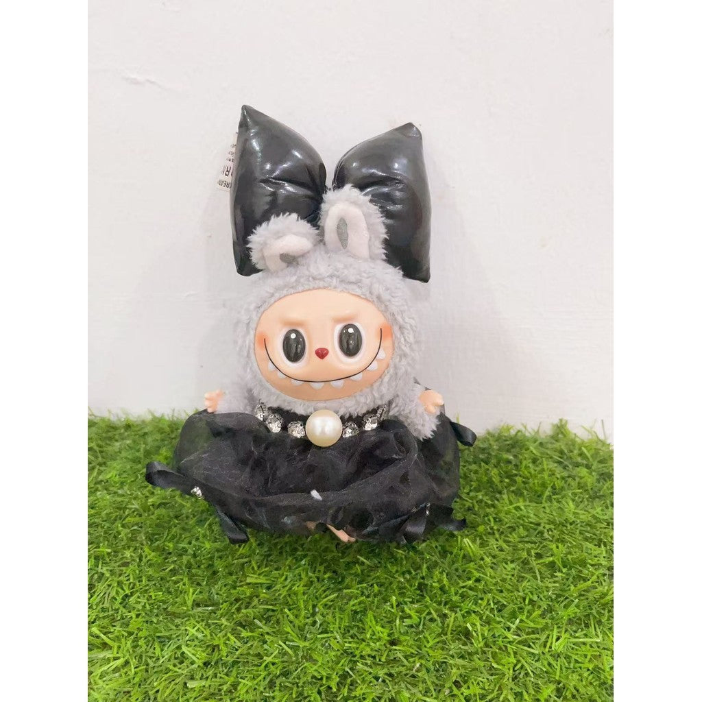 READY STOCK!!!Labubu  Filled Doll Clothes Cos Gift Mini Jumpsuits For Labubu Macaron Clothes Doll+Clothes Labubu公仔专用服饰