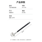 (READYSTOCK) Silicone toilet brush golf brush head double-sided no dead angle soft hair bathroom  toilet brush 硅胶马桶刷