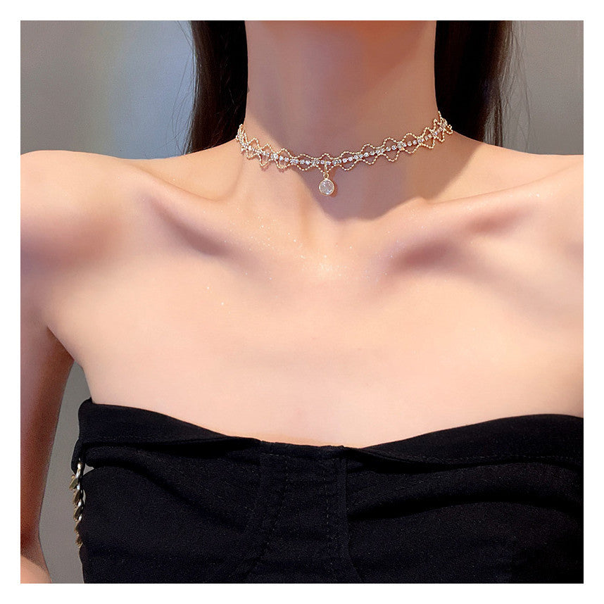 (READYSTOCK) Necklace Korean Love Heart Simple Gold Sliver Chain Fashion Women Jewelry Gift Bear Choker-NLR000 韩系爱心项链