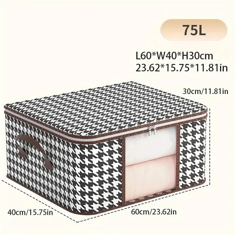 (READYSTOCK) Non Woven Clothes Organizer Bag Dustproof Large Capacity Quilt Comforter Organizer 收纳袋