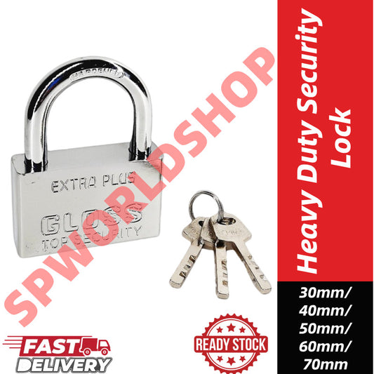 Heavy Duty Security Lock Padlock / Solid Brass Stainless Steel Padlock / Mangga Kunci / 锁头 #Brass #Solid #Padlock #Lock