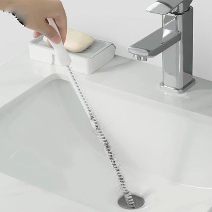 (READYSTOCK) Bathroom Pipe Dredging Brush Flexible Drain Cleaner 浴室管道疏通刷