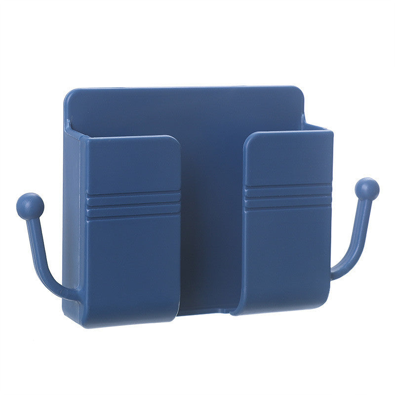 【READY STOCK】Wall-Mounted Phone Holder | No-Drill Adhesive Removable Phone Stand | Bedside, Kitchen, Bathroom Use 墙壁手机支架