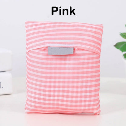 (READYSTOCK) Foldable Shopping Bag Folding Recycle Bag Reusable Custom Waterproof Grocery Bag-N038/N039/N040 环保袋
