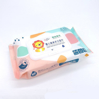 【80-Keping】 Baby Wet Tisu Wipes Tisu Basah Bayi【Non Alcohol】80pcs Per Pack Wet Tissue Tisu Basah 【PH-5.5】#卸妆 #婴儿湿纸巾 #湿纸巾
