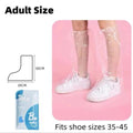 READY STOCK!! Disposable Rain Shoe Cover Waterproof Non Slip Transparent Plastic Rain-Proof Foot Cover 鞋套