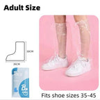 READY STOCK!! Disposable Rain Shoe Cover Waterproof Non Slip Transparent Plastic Rain-Proof Foot Cover 鞋套