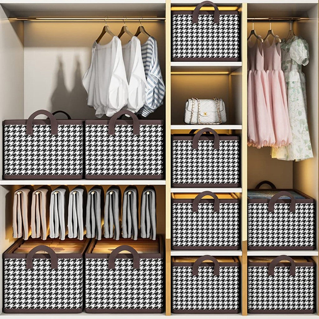 (READYSTOCK) Household Steel Frame Clothes Organizer Tshirt Organizer Storage Closet Organizer 衣物收纳架