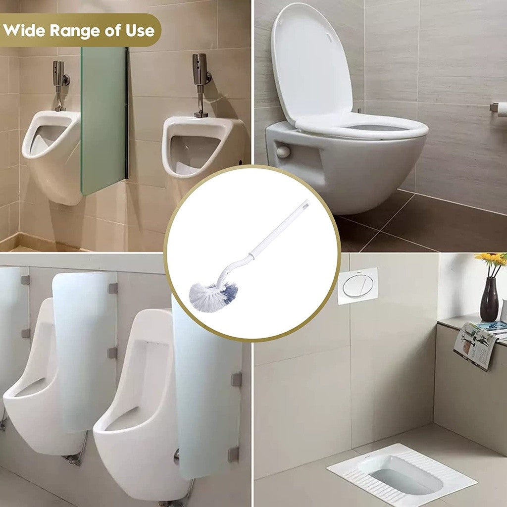 (READYSTOCK) Japanese S-Shaped Toilet Brush No Dead Corner Cleaning Brush 日本S型马桶刷